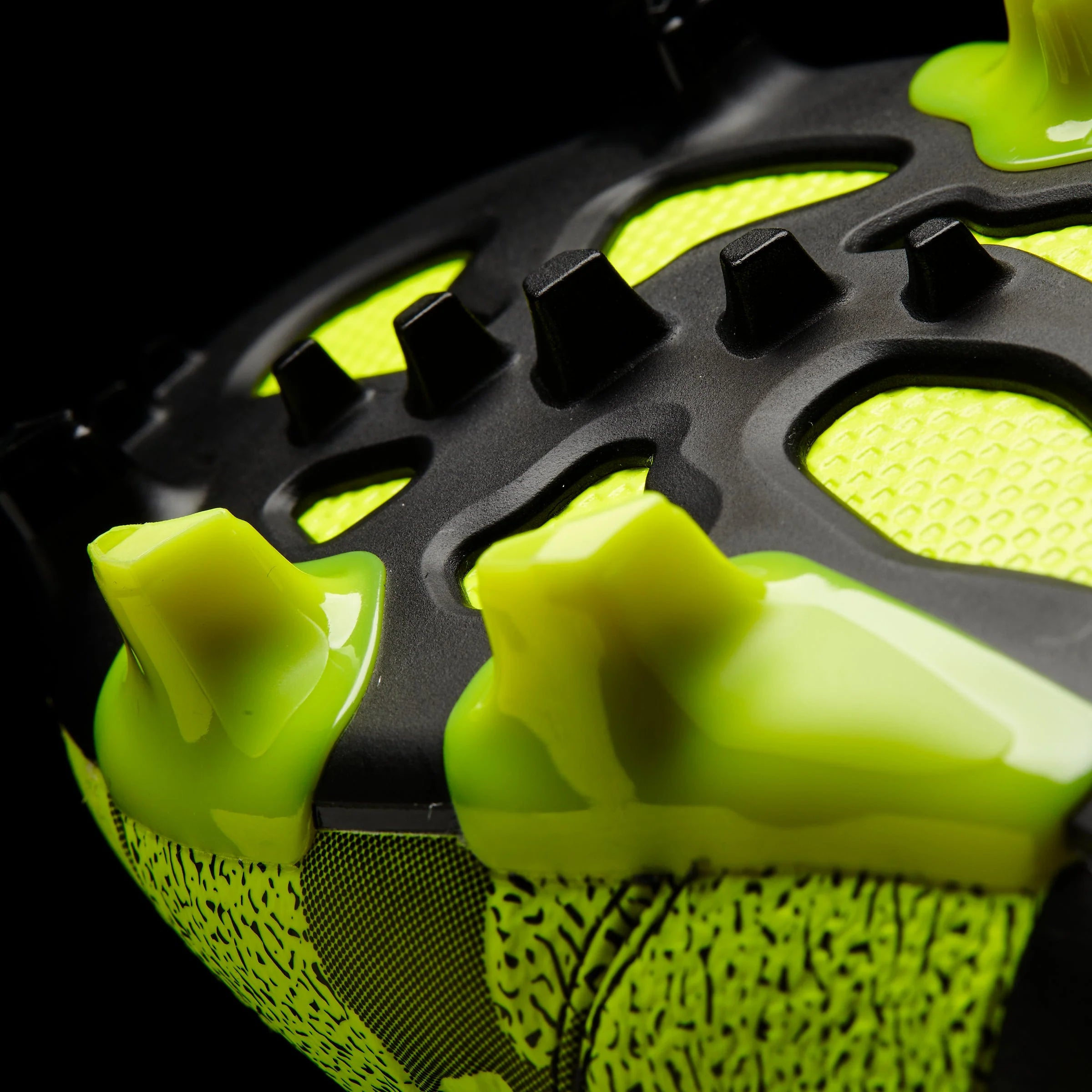 adidas X 151 FG AG Leather Multi Ground Soccer Cleats Solar Yellow Black