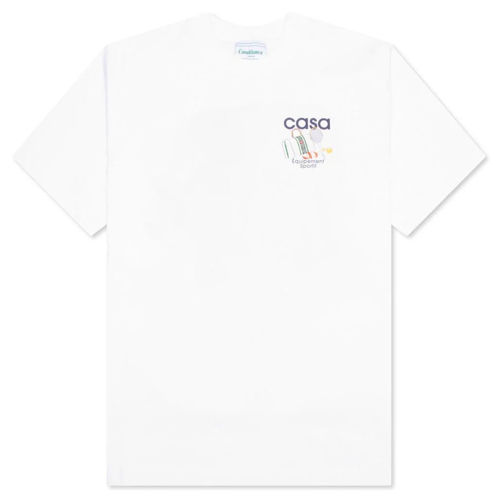 Equipement Sportif Tee White