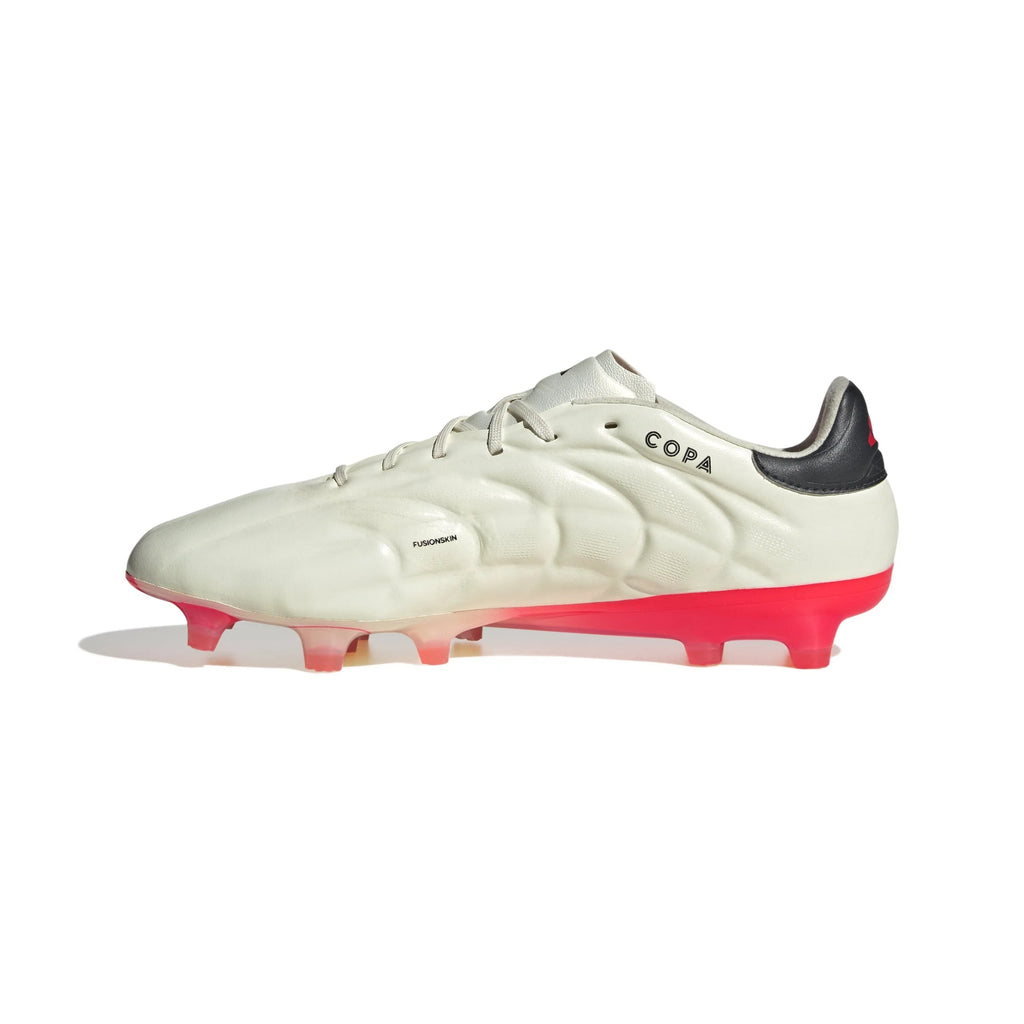 adidas Copa Pure 2 Elite FG Firm Ground Soccer Cleats Ivory Black Solar Red