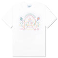 Rainbow Crayon Temple Jersey White