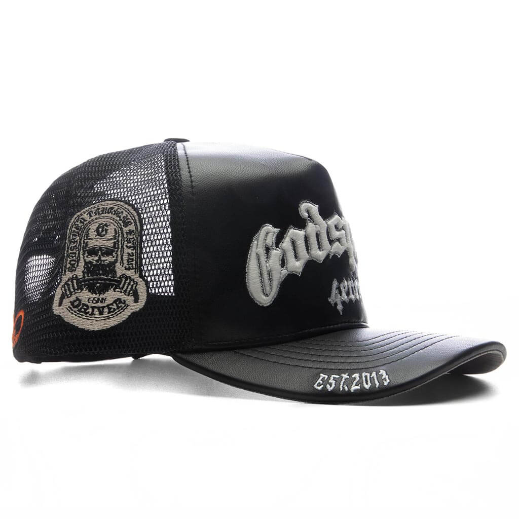 4EVR Premium Trucker Hat Black