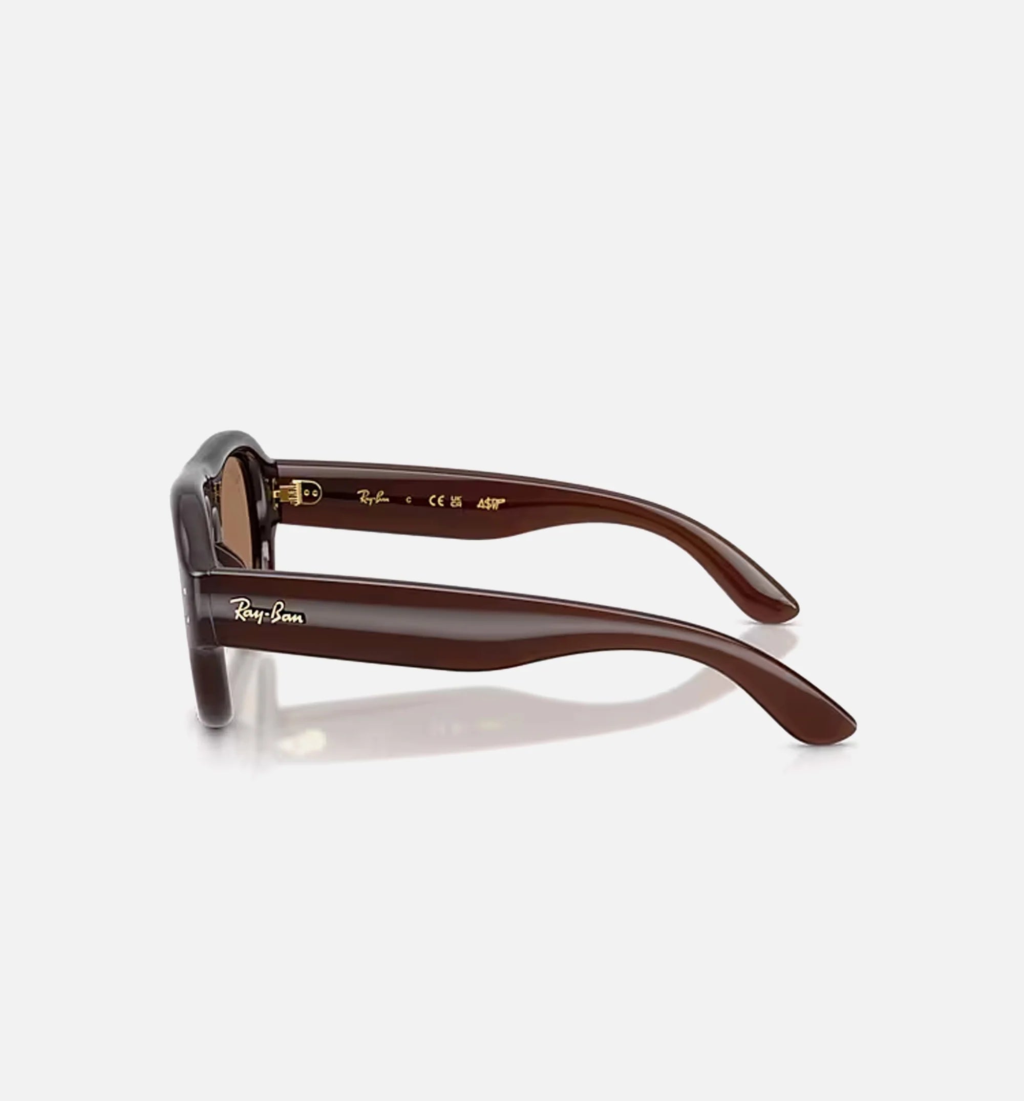 AAP Rocky x Aviator Puffer Mens Sunglasses Dark Brown