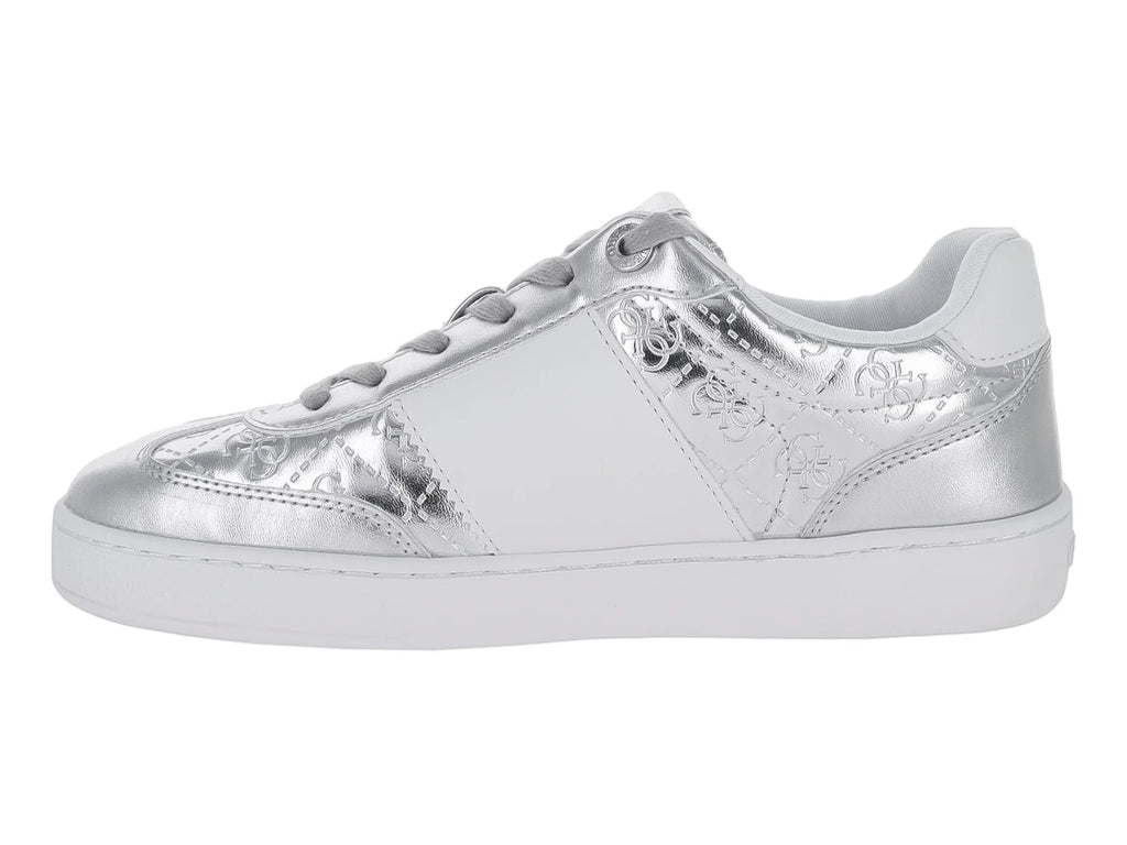 Tenis Guess Nochee Plateados para Mujer