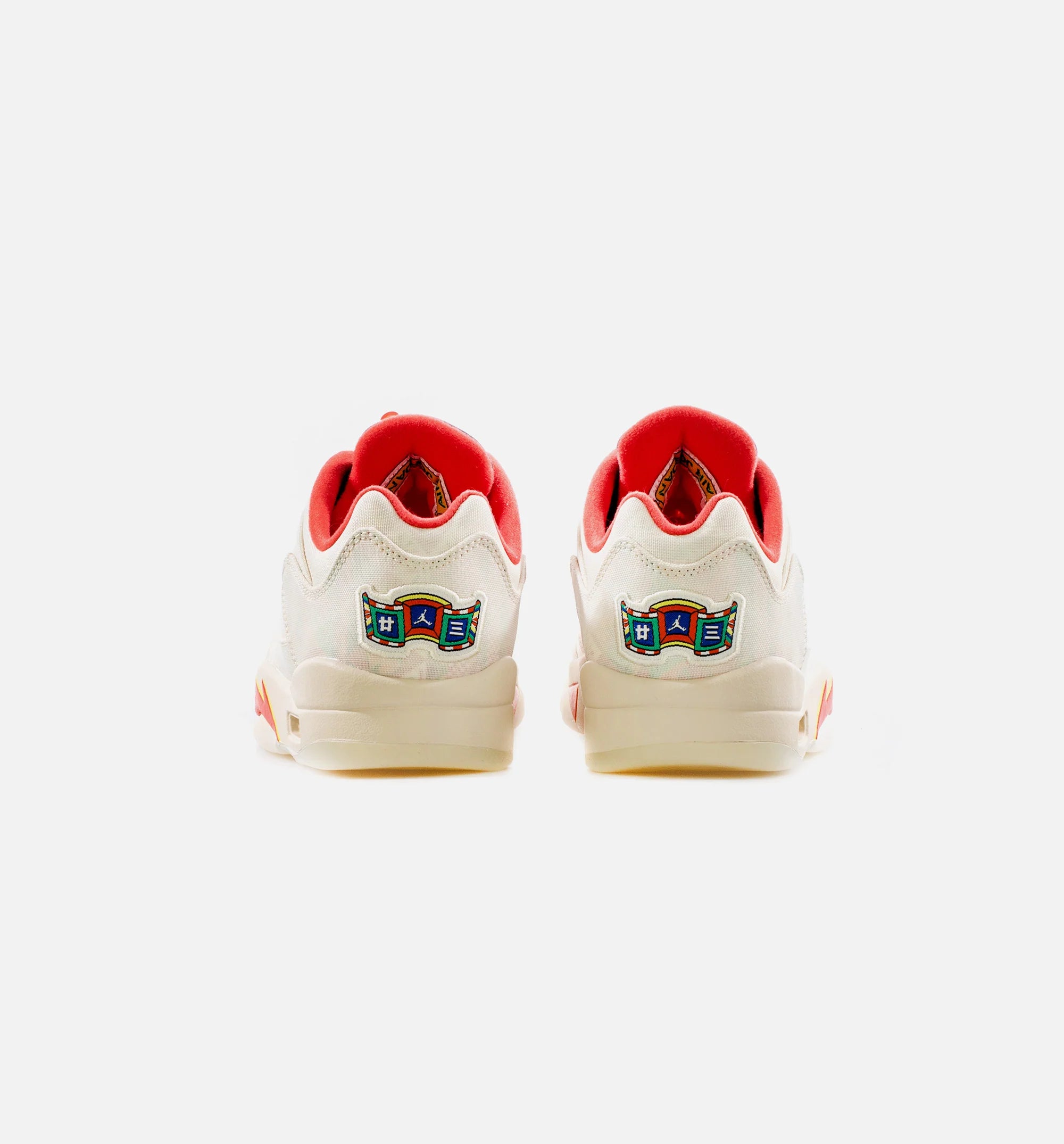 Air Jordan Retro 5 Low Chinese New Year Mens Lifestyle Shoe Sail Red