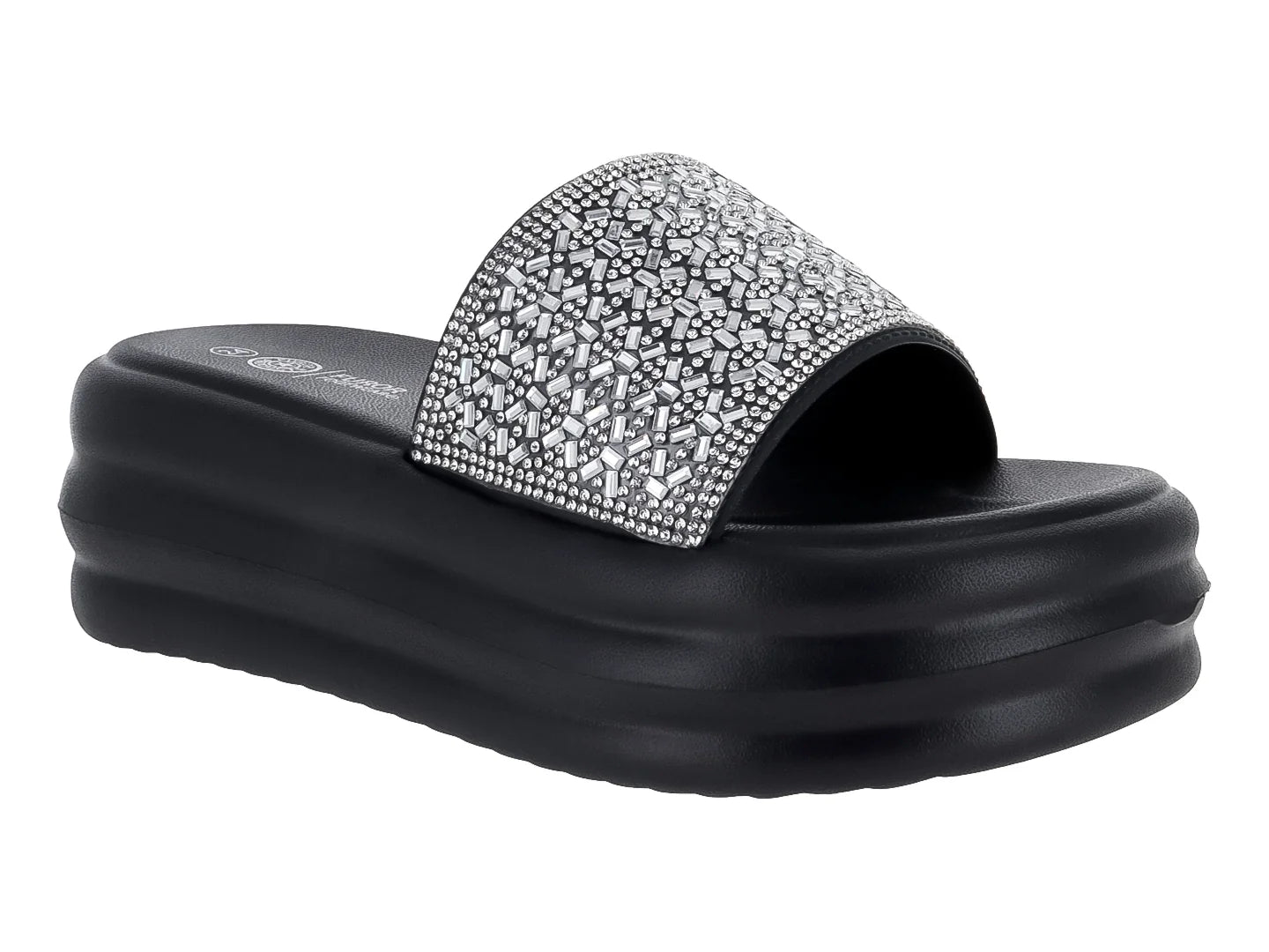 Sandalias Furor Plataforma Negro para Mujer