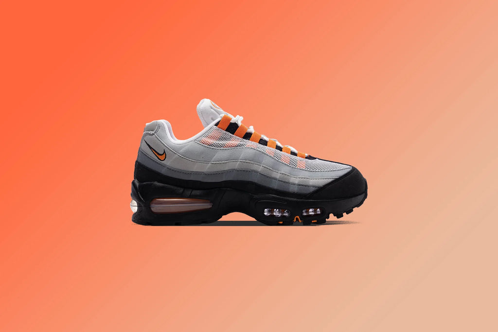 Air Max 95 OG Bright Mandarin Black Bright Mandarin White Cool Grey