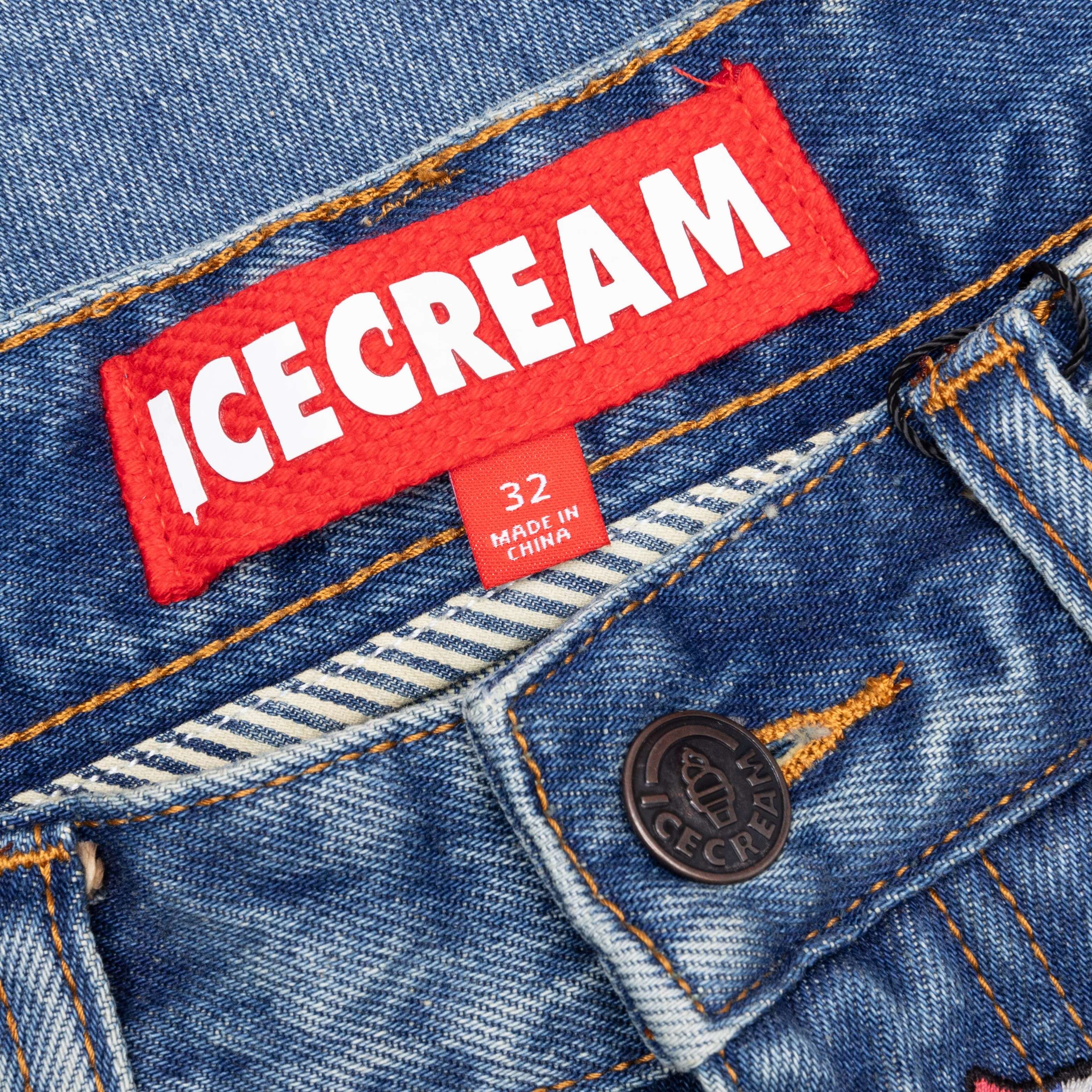 All Caps Strawberry Fit Jeans Faded