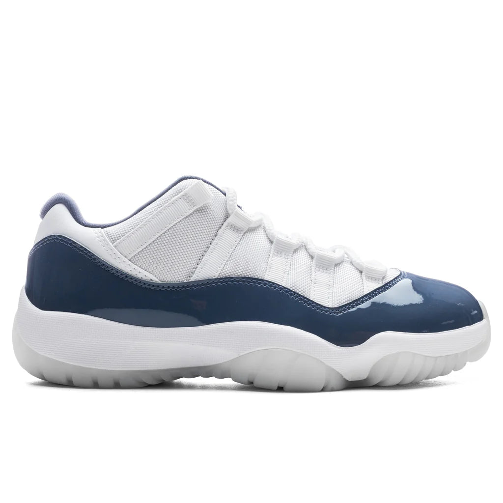 Air Jordan 11 Retro Low White Midnight Navy Diffused Blue