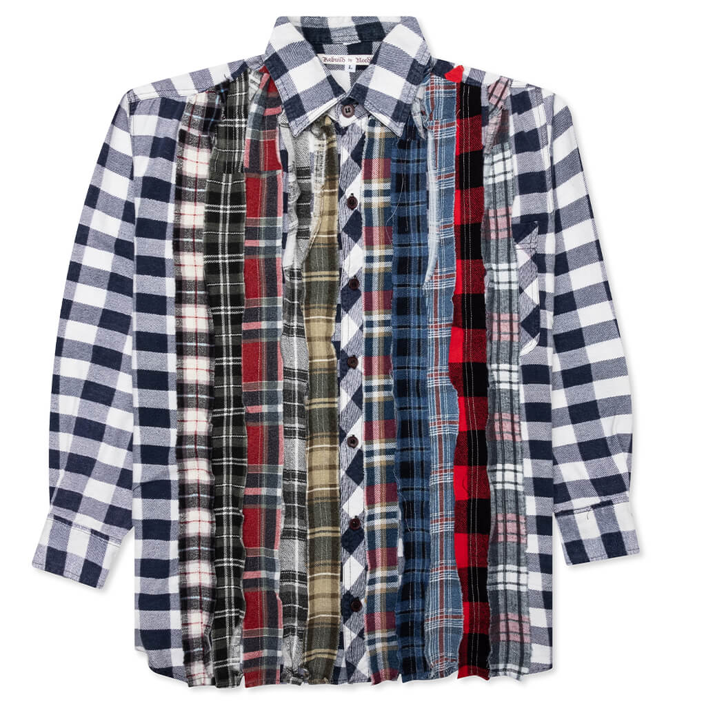 Needles Flannel Shirt Ribbon Shirt Assorted