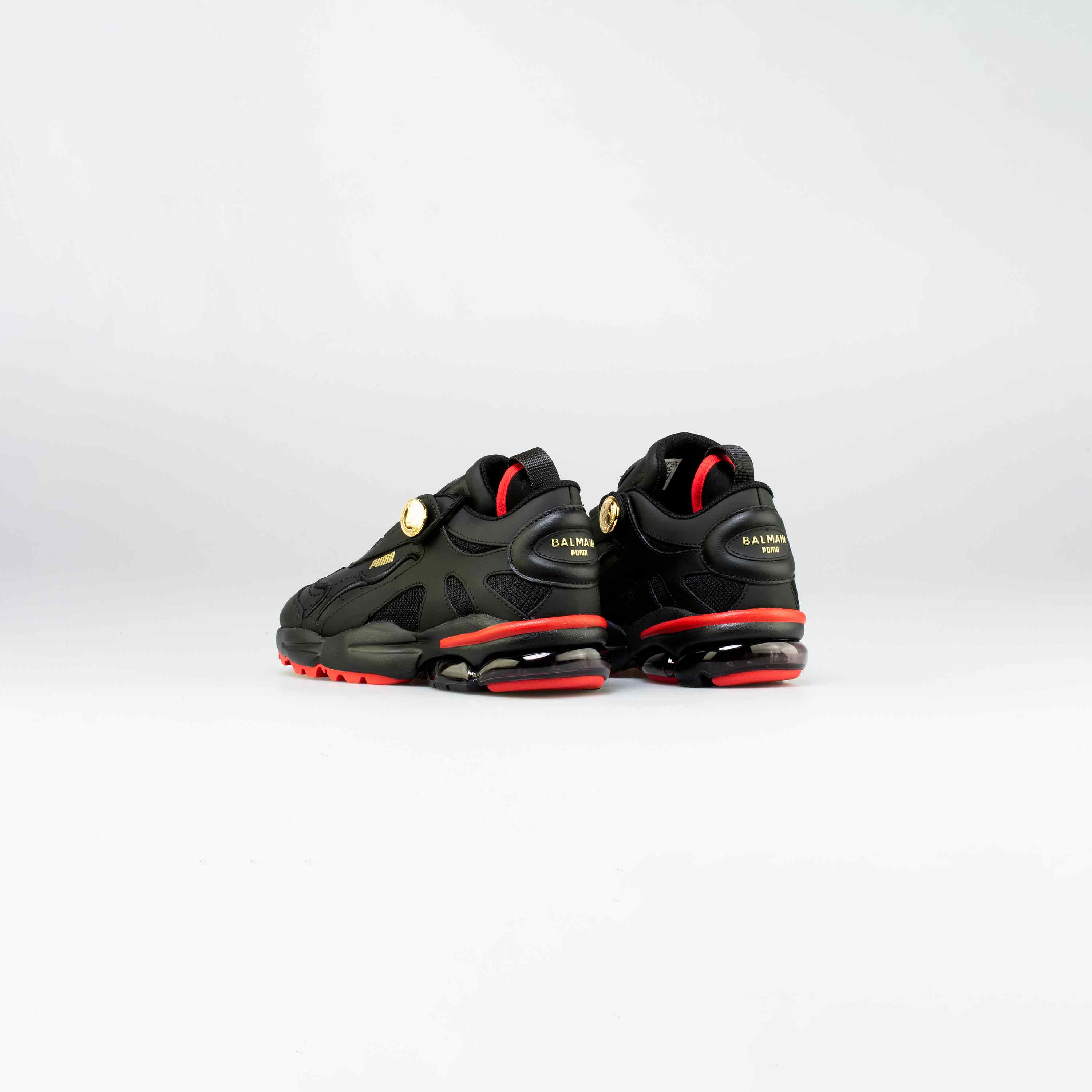 Balmain X Puma Cell Stellar Womens Lifestyle Shoe Black Red