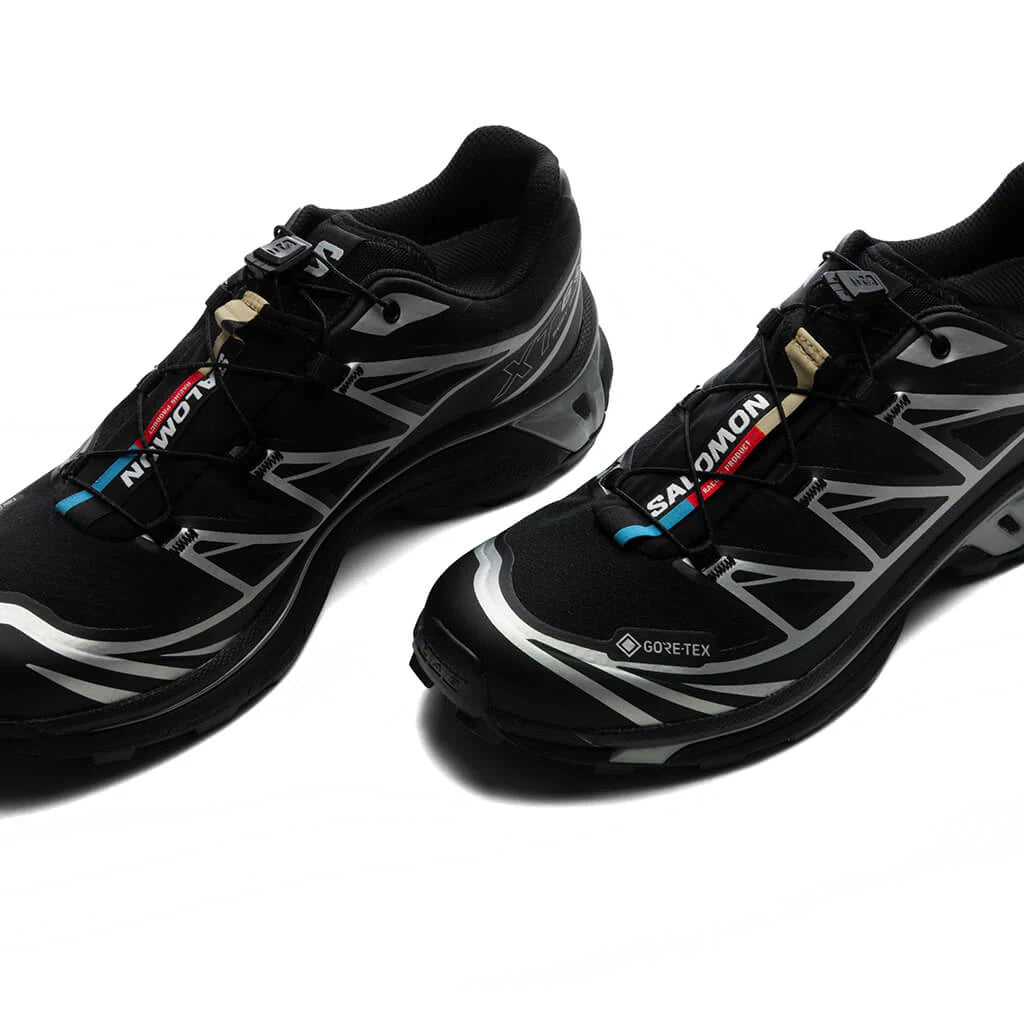 XT 6 GTX Black Black Footwear Silver