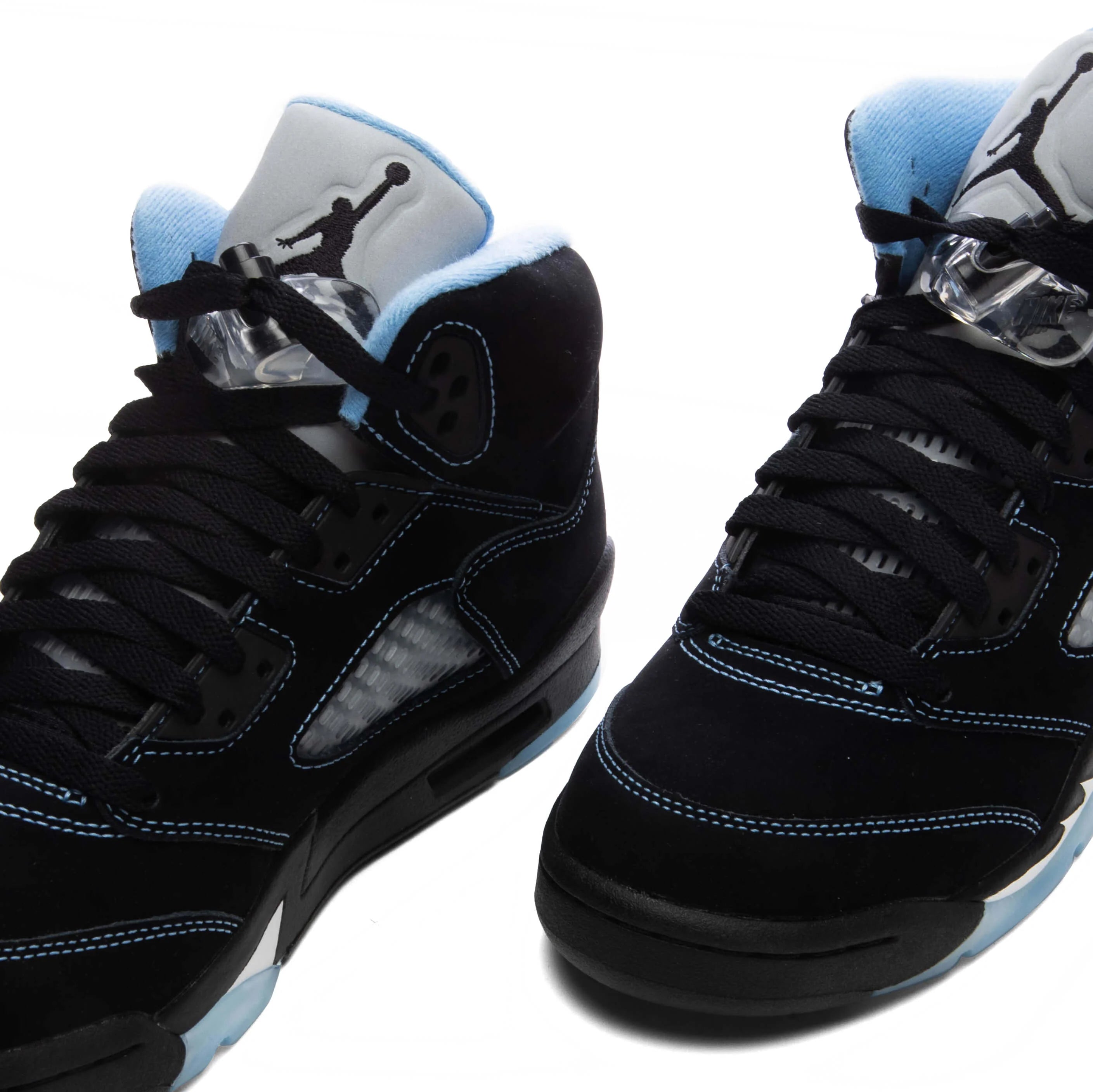 Air Jordan 5 Retro Black Carolina GS Black Multi