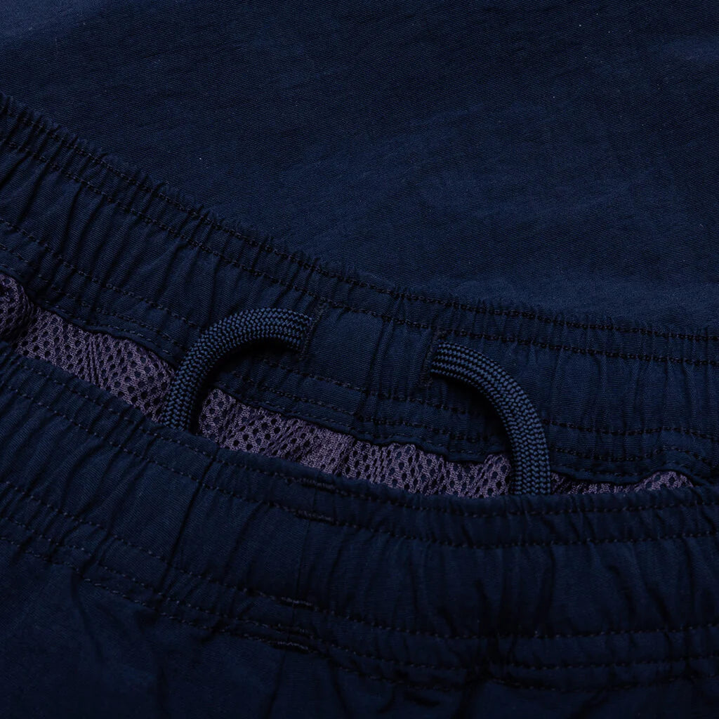 Bape Sta Logo Beach Shorts Navy