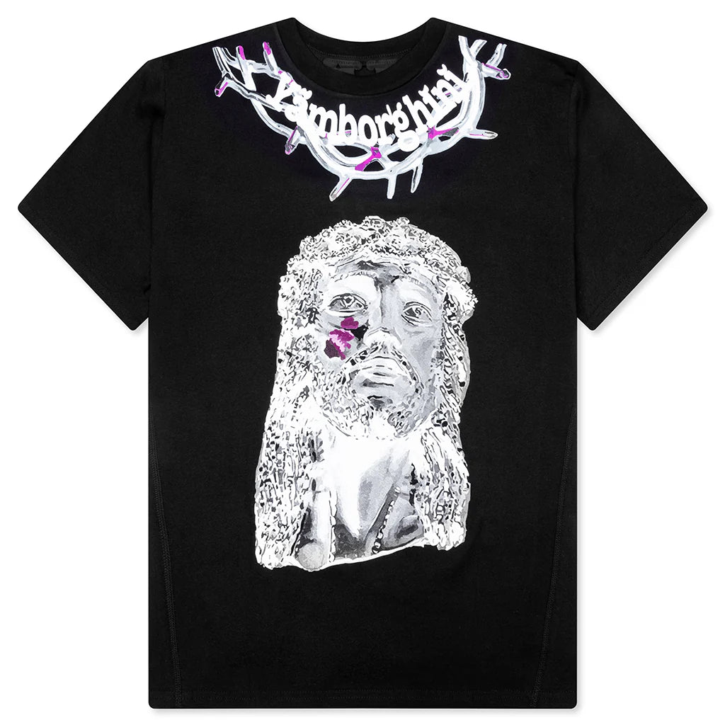 Yams Day Jesus Piece T Shirt Black