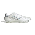 adidas Copa Pure 2 Elite FG Firm Ground Soccer Cleats White Silver Metallic