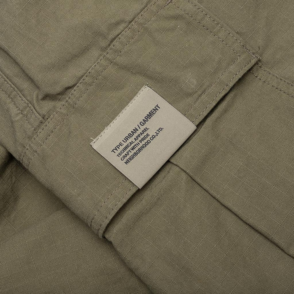 Wide Cargo Pants Olive Drab