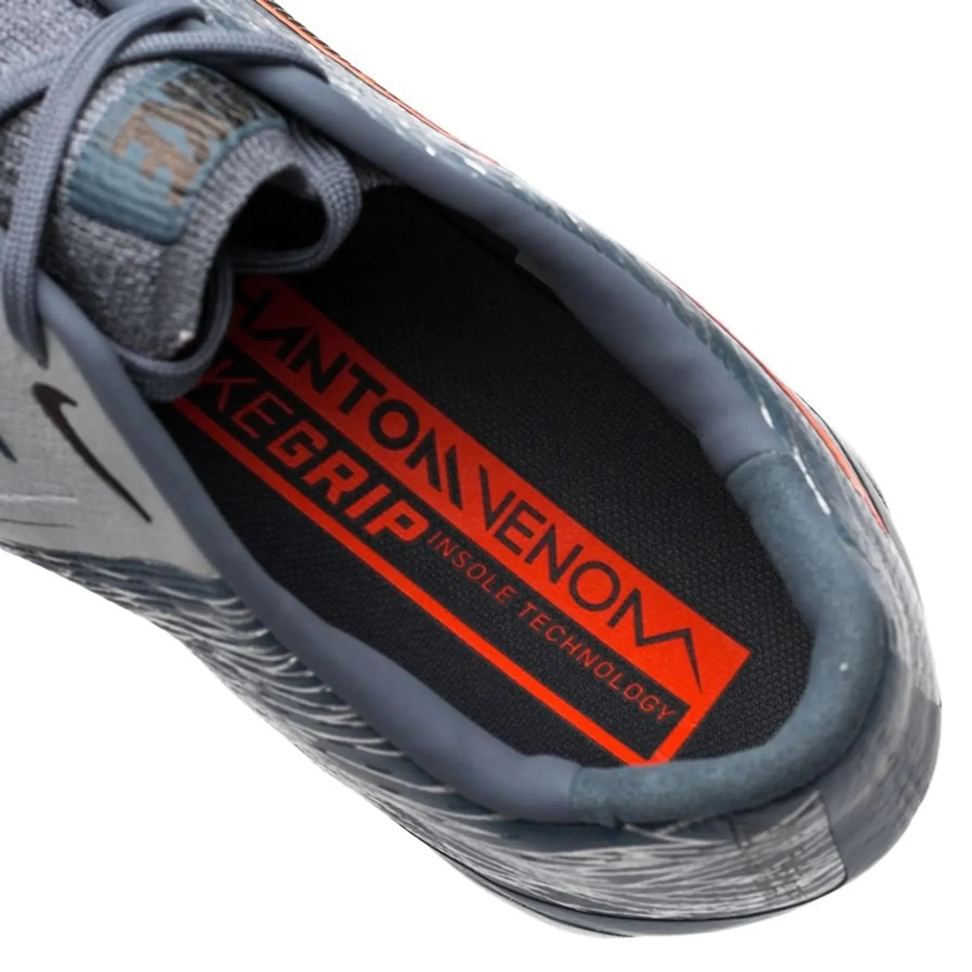 Nike Phantom Venom Elite FG Firm Ground Soccer Cleats Wolf Grey Black Armory Blue