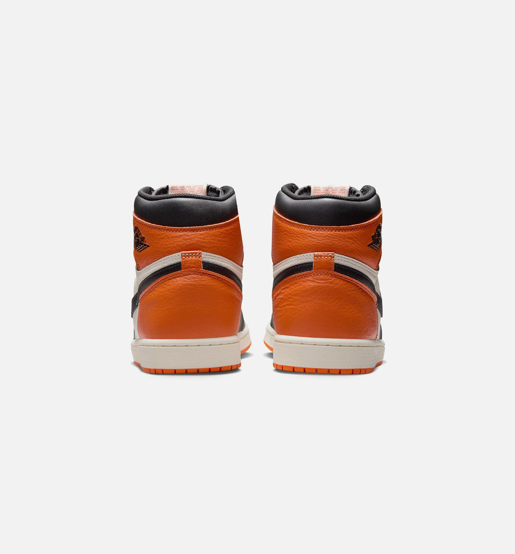 Air Jordan 1 Retro High OG Shattered Backboard Mens Lifestyle Shoe Black Black Sail Starfish