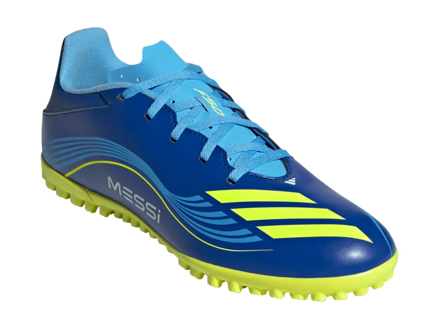 Tenis de Fútbol Adidas F50 Messi Club Azul para Hombre