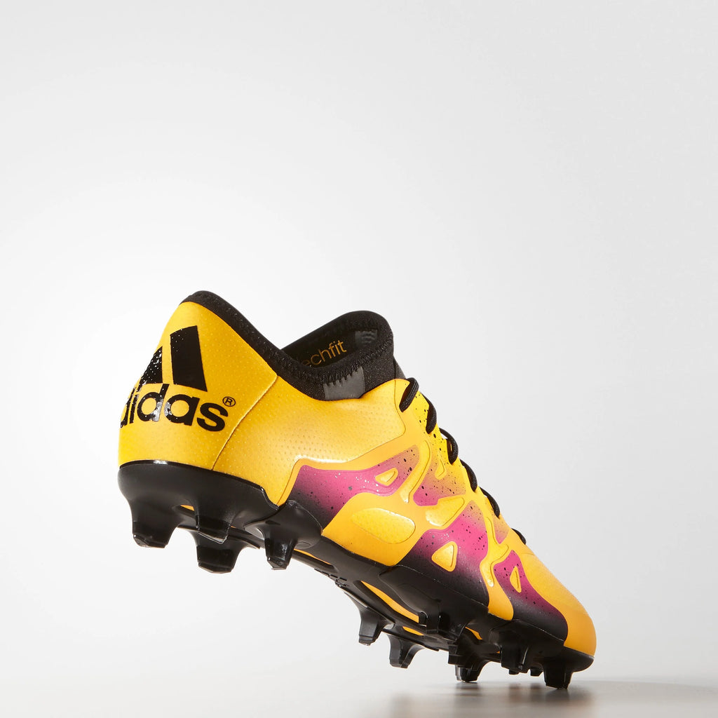 adidas X 151 FG AG Multi Ground Soccer Cleats Solar Gold Black Shock Pink