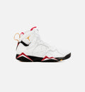 Air Jordan 7 Retro Cardinal Mens Lifestyle Shoe White Red Free Shipping
