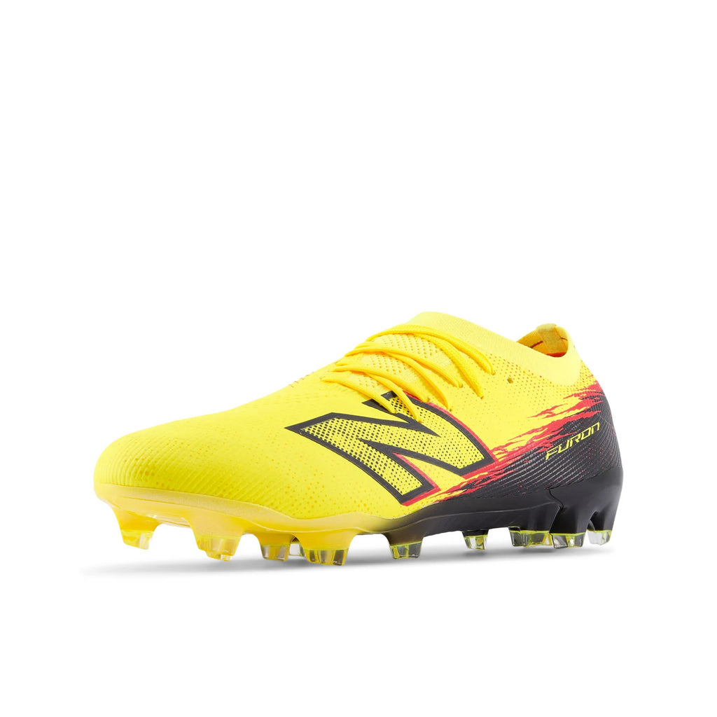 New Balance Furon Elite V8 FG Firm Ground Mens Soccer Cleats Punch Yellow