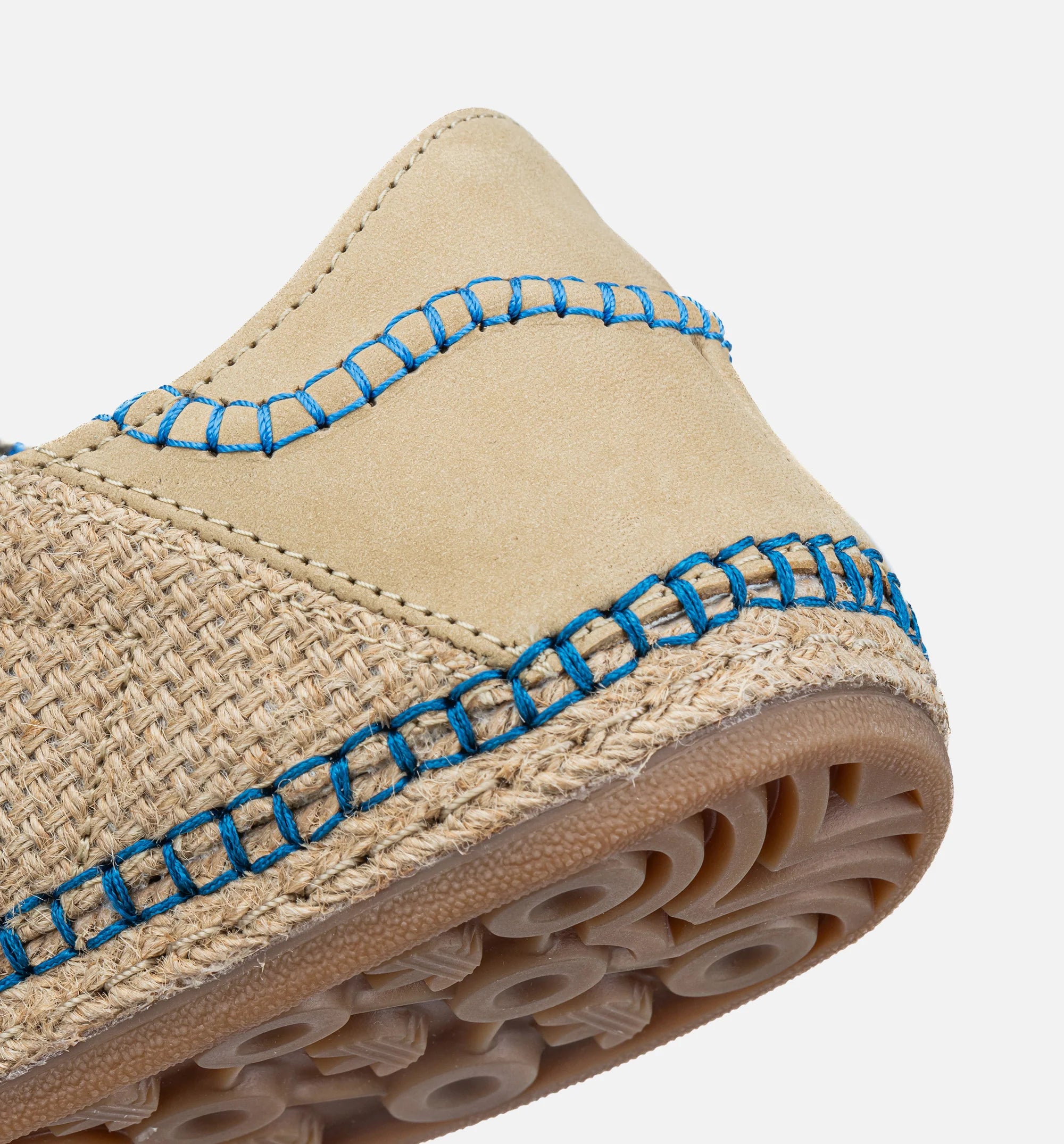 Clot x Gazelle Linen Khaki Light Blue Mens Lifestyle Shoe Linen Khaki Light Blue Blue Bird