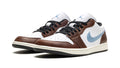 Air Jordan 1 Low SE Embroidered Swoosh Mocha