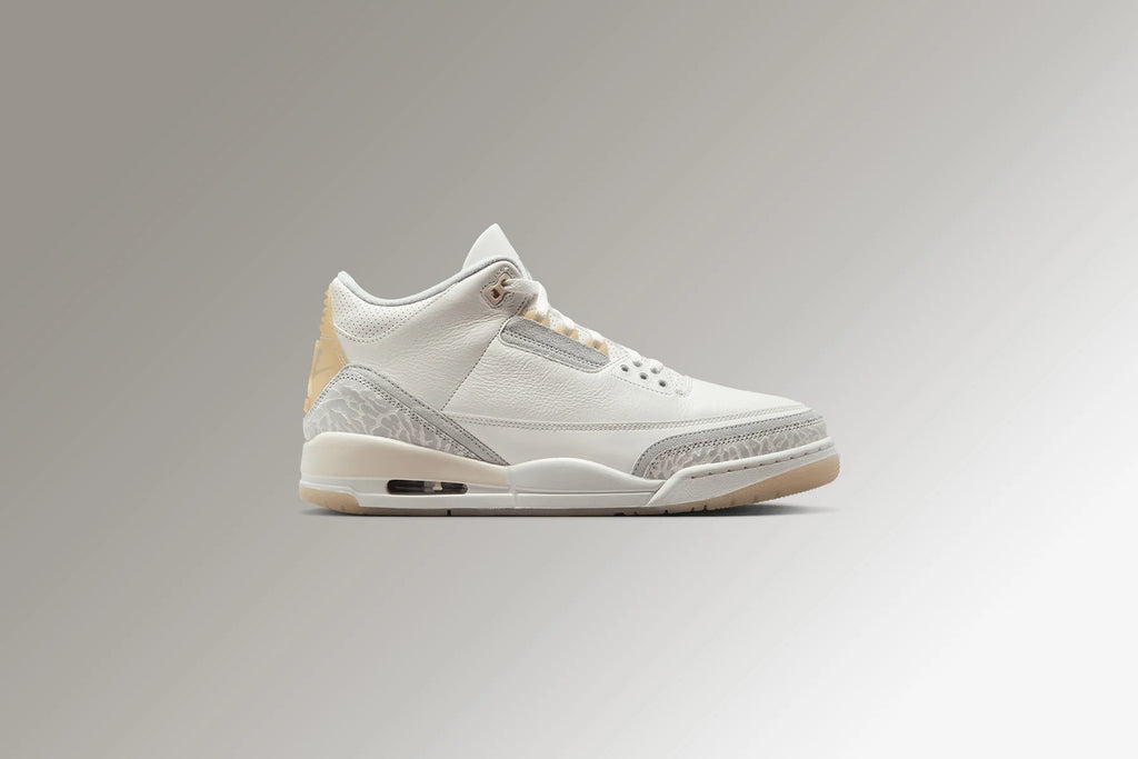 Air Jordan 3 Retro Craft Ivory Grey Mist Cream