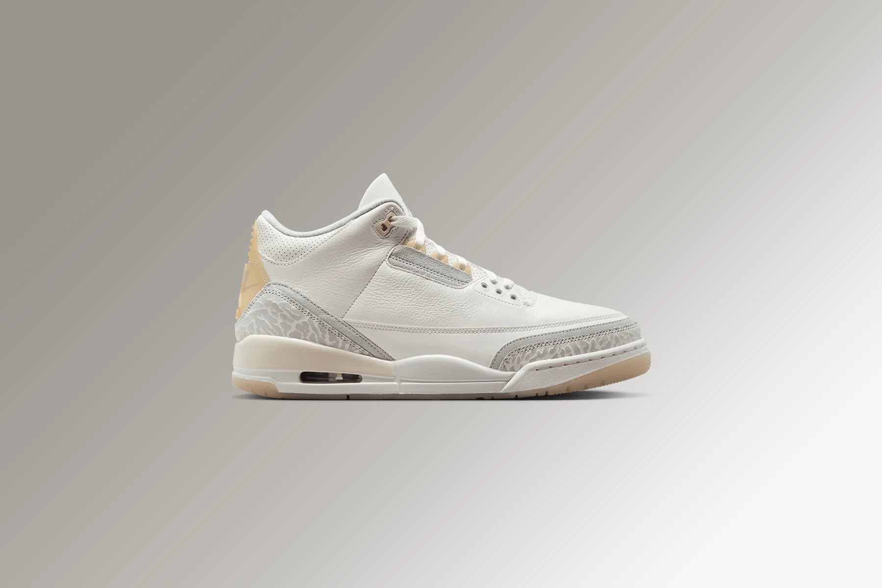 Air Jordan 3 Retro Craft Ivory Grey Mist Cream