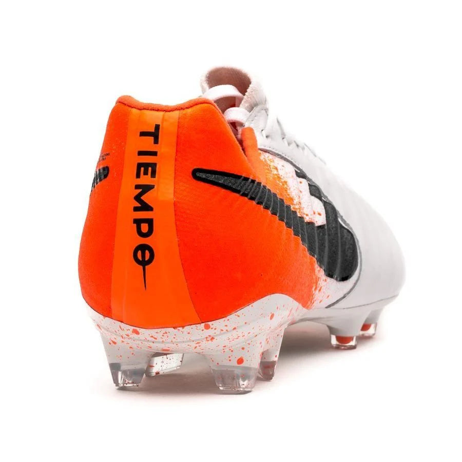 Nike Legend 7 Elite FG Firm Ground Soccer Cleats White Black Crimson