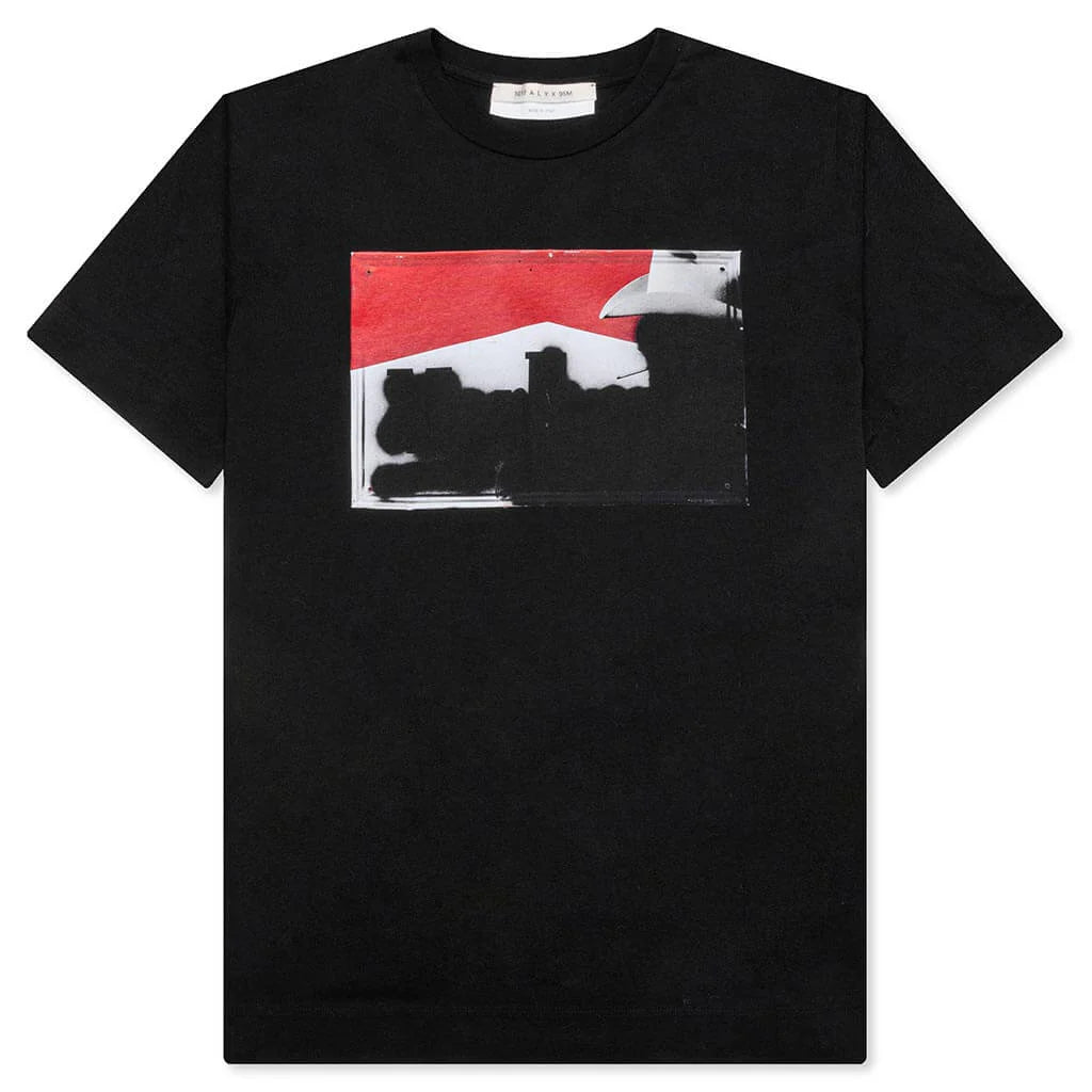 S S Graphic T Shirt Black