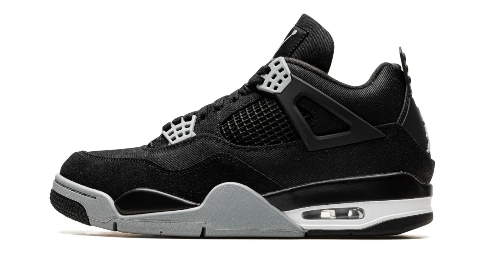Air Jordan 4 Black Canvas