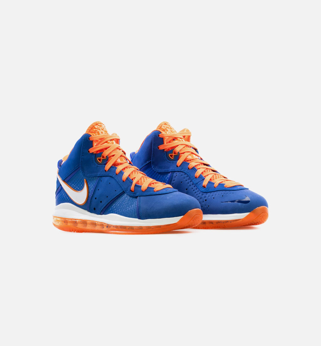 Lebron 8 Hwc Mens Basketball Shoe Royal White Orange