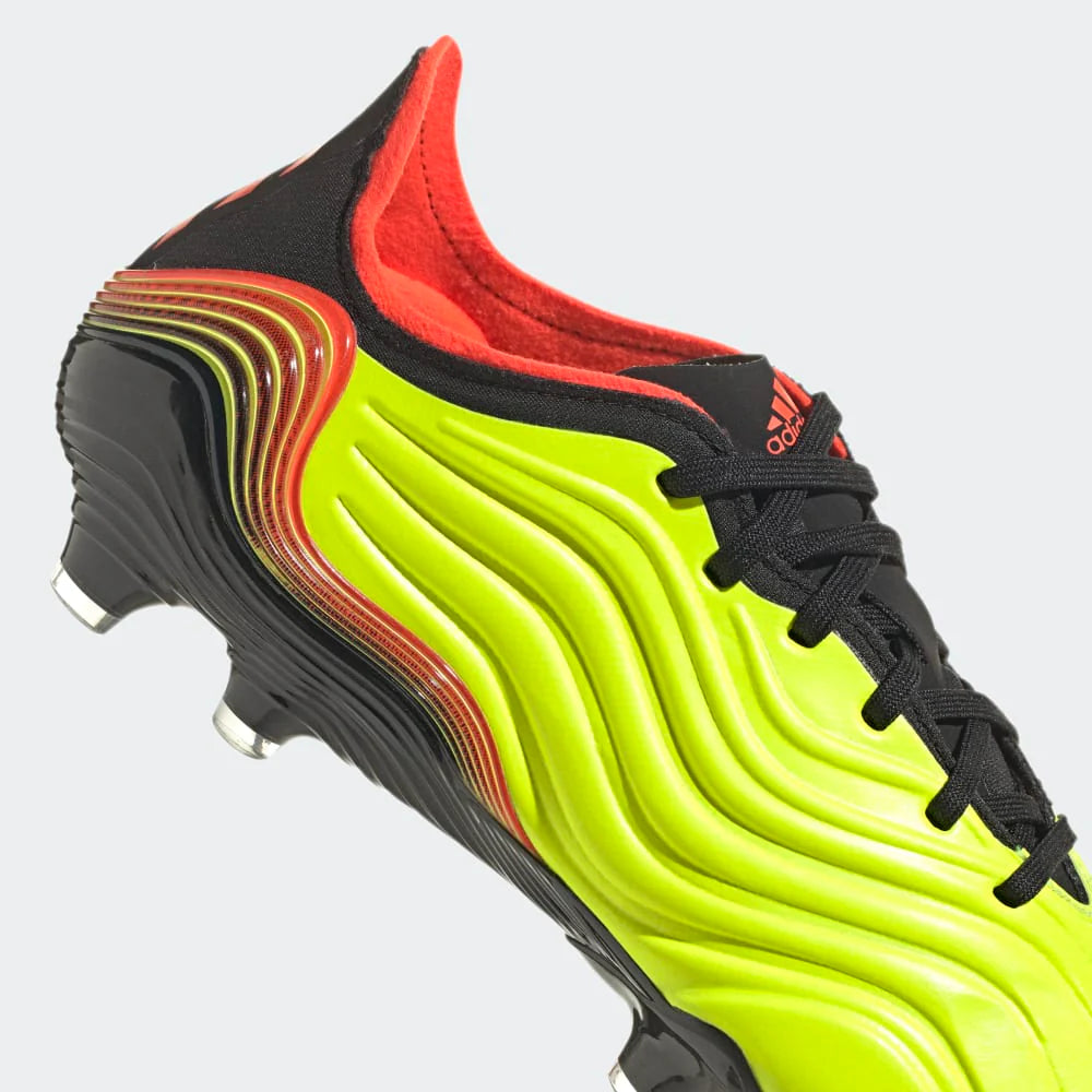 adidas Copa Sense 1 FG Firm Ground Soccer Cleats Yellow Red Black