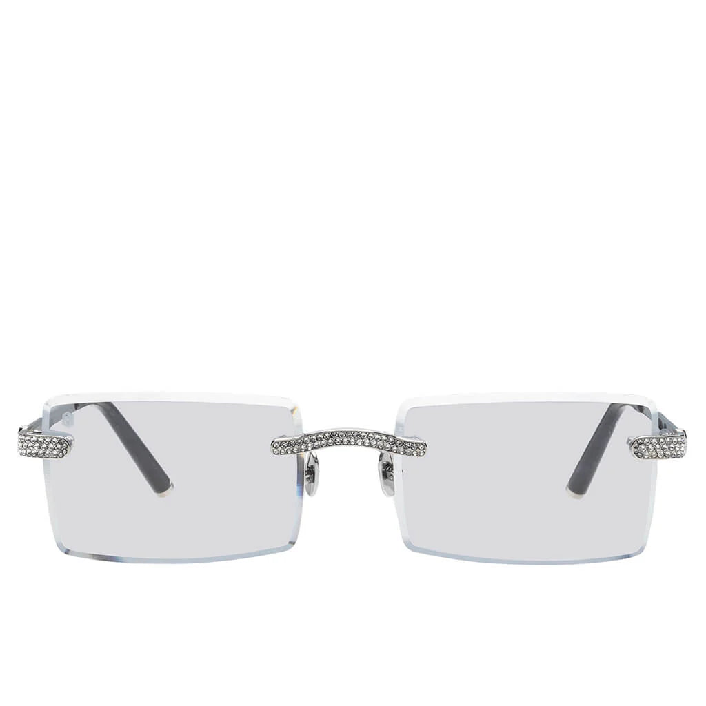 Iced Authentic XL Clear Silver