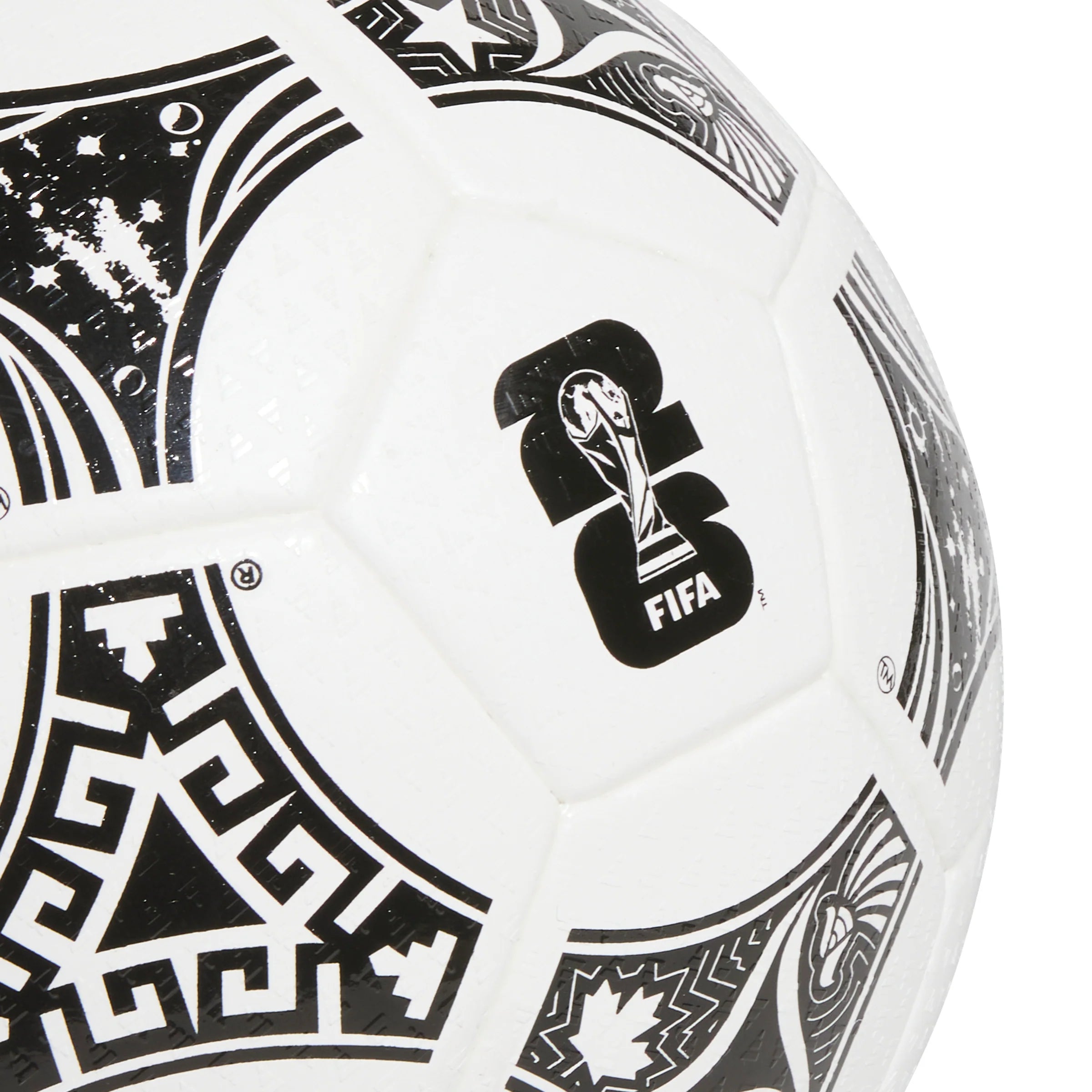 adidas Fifa World Cup Trionda Mash UP Pro Soccer Ball 2026 White Black