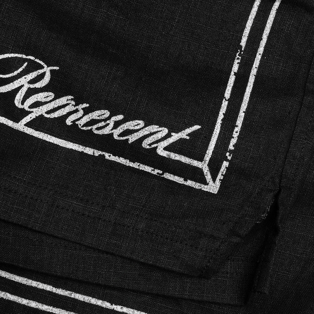 Border Short Jet Black