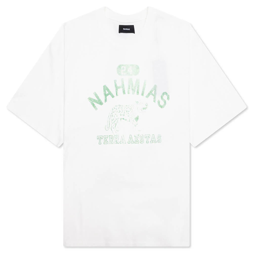 Terraestiva Boxy T Shirt Cotton White