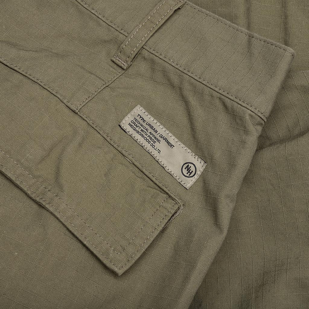 Wide Cargo Pants Olive Drab