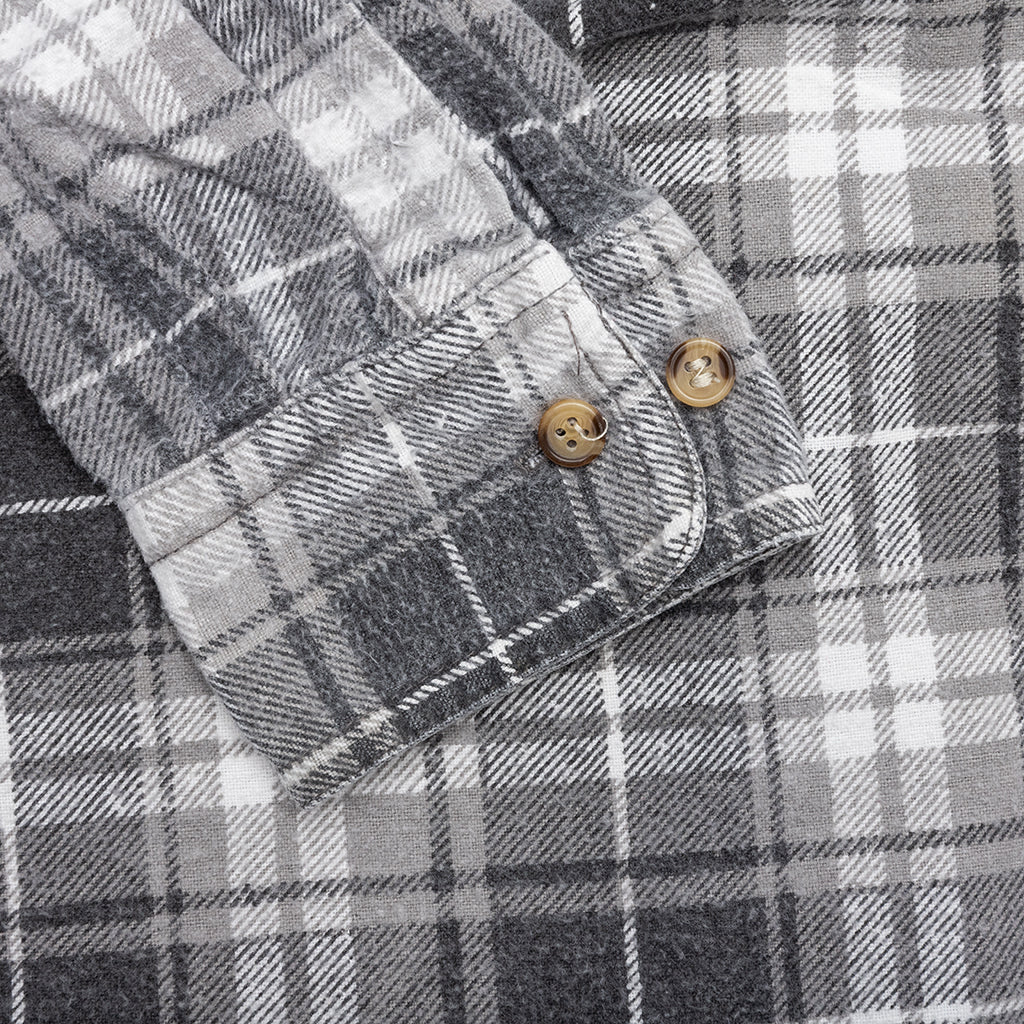 Ribbon Flannel Shirt Assorted