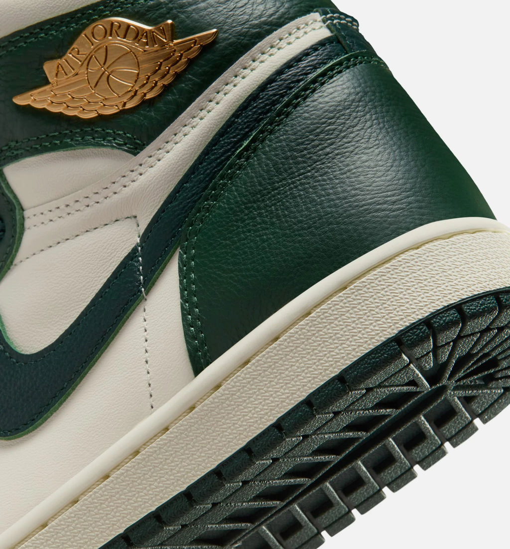 Air Jordan 1 Retro High OG Pro Green Womens Lifestyle Shoe Pale Ivory Pro Green Fir Coconut Milk Free Shipping