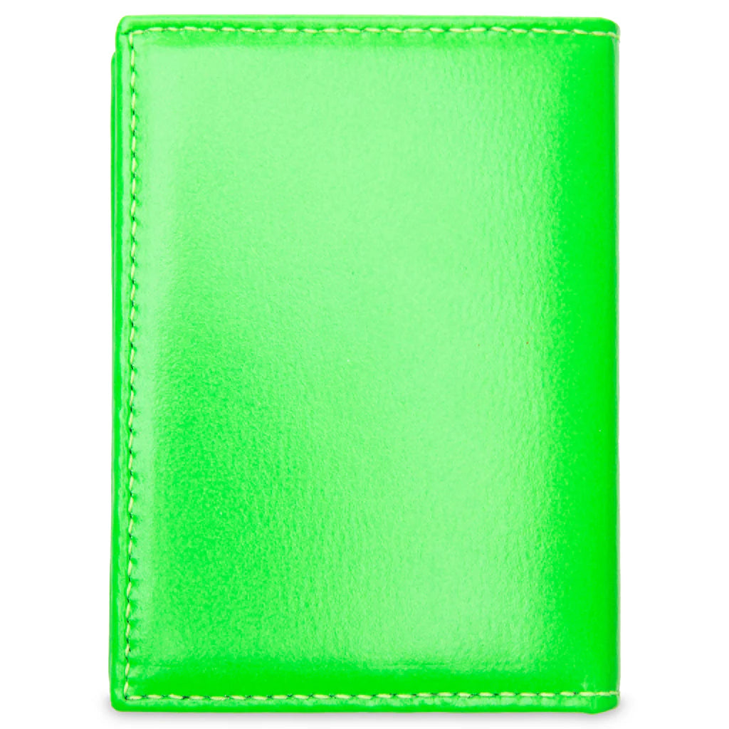 Comme des Garcons Super Fluo Wallet Green Orange