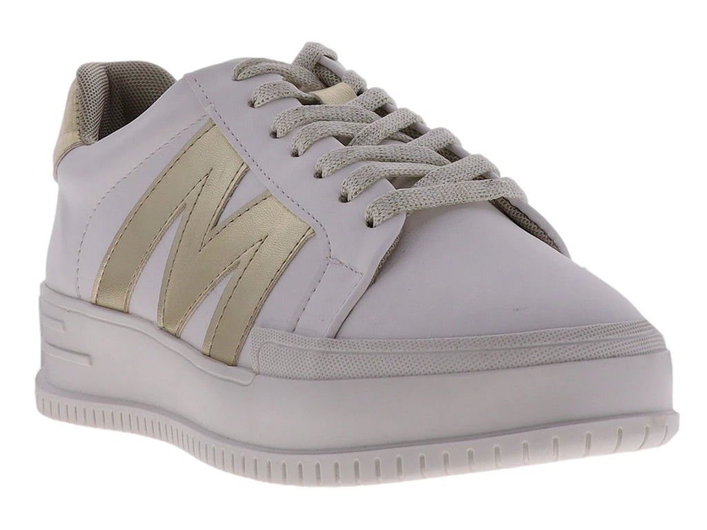 Tenis Morkas Cecili Blanco y Oro para Mujer