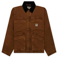 Washed Canvas Shop Jacket Bronze