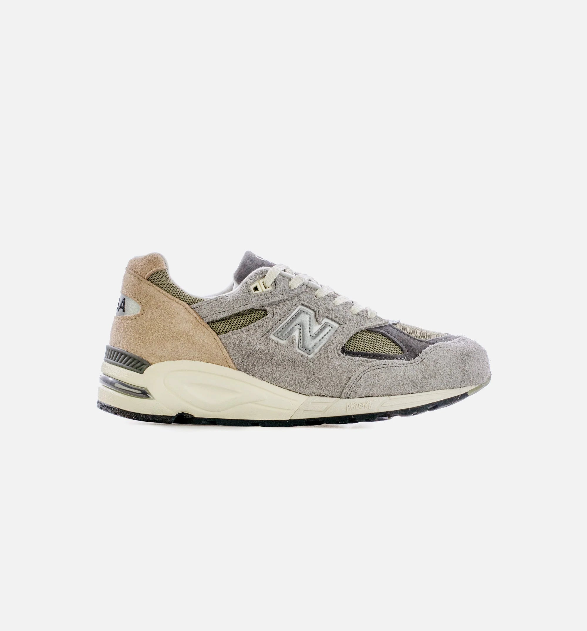 Teddy Santis Made in USA 990V2 Mens Running Shoe Grey Tan