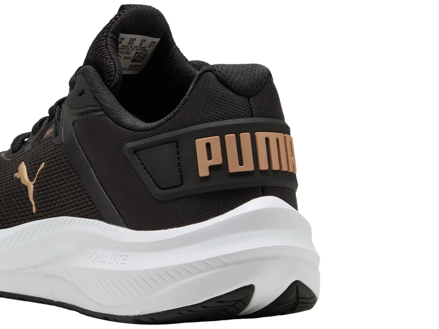 Tenis PUMA Skyrocket Lite 2 Alt Negro y Oro para Mujer