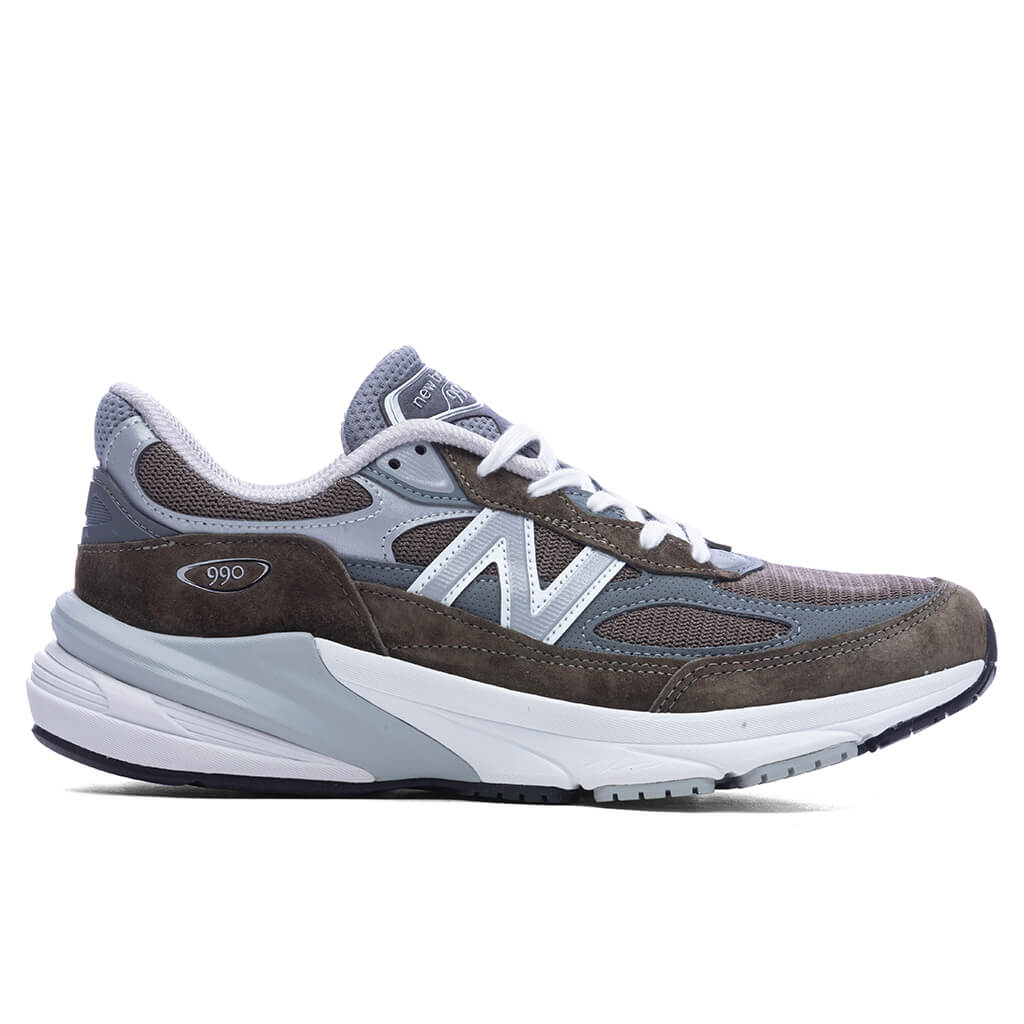 Made in USA 990v6 Olive Grey