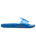 Slide Flat Sandals Bright Blue