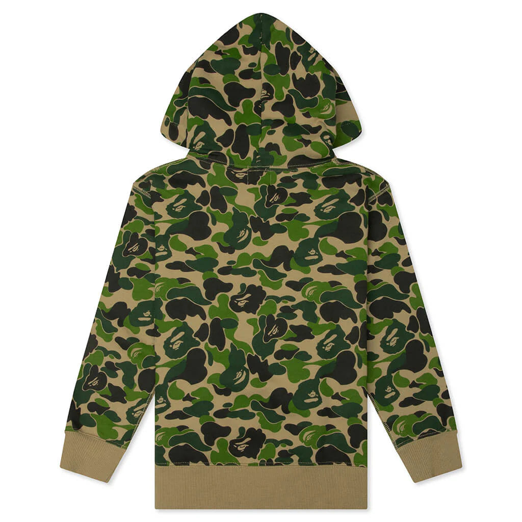 Kids ABC Camo Baby Milo Pullover Hoodie Green